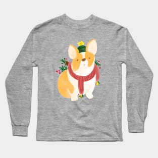 Corgi Christmas Long Sleeve T-Shirt